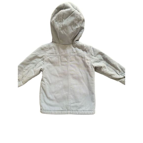 Cat & Jack boys parka coat hooded jacket light blue 3T - Picture 2 of 4